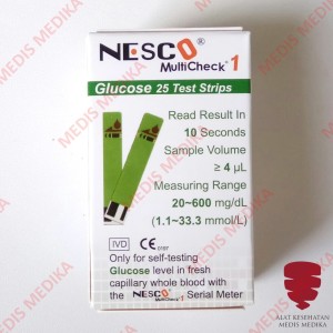 Strip Refill Gula Darah Nesco Harga Promo Tokopedia