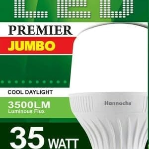 Lampu Led Hannochs Premier Jumbo 45w Harga Lebih Ekonomis Tinggi Led Philips 33 Dan 40 Watt Tokopedia