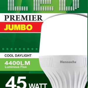 Lampu Led Hannochs Premier Jumbo 45w Harga Lebih Ekonomis Tinggi Led Philips 33 Dan 40 Watt Tokopedia