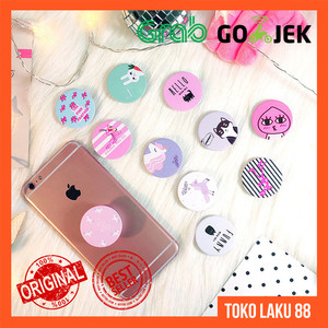 Pop Socket Ring Grip Stand Phone Popsockets Holder Hp Smartphone Tokopedia