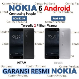Nokia 6 Ram 3 Rom 32 Garansi Resmi Tam 1tahun Tokopedia