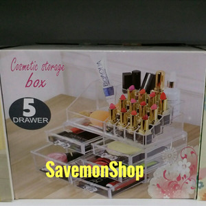 Tempat Kosmetik Akrilik Acrylic Box Brush Tokopedia