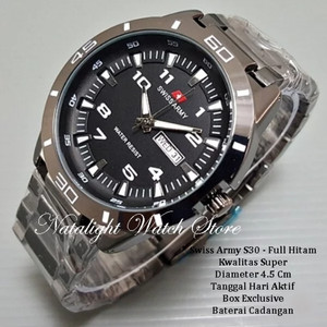 Jam Tangan Pria Swiss Army Chrono Sa6341 Rantai Stainless Steel By Hargajam Harga Jam Tokopedia