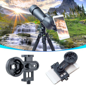 Smartphone Holder Adapter Teropong Untuk Teropong Binocular Monocular Telescope Tokopedia