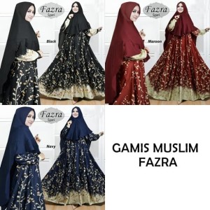 Gamis Syarii Baju Muslim Pesta Hijab Wanita Tokopedia