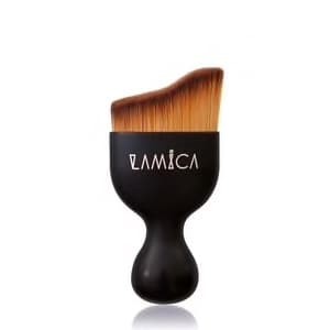 Lamica Curved Face Brush 131 Kuas Kosmetik Brush Make Up Wajah Tokopedia