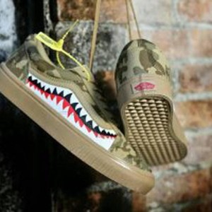 Sepatu Vans Bape Army Tokopedia