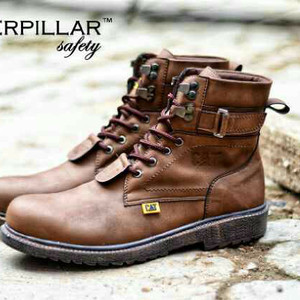 Sepatu Boots Cat Aliando Safety Tokopedia