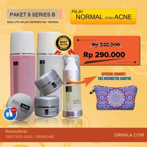 Kosmetik Dr Nala Paket 6 Series B Tokopedia