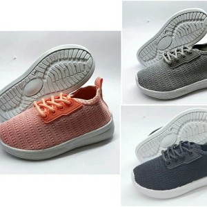 Sepatu Anak Perempuan Laki Bahan Rajut Polos Ringan N B Tokopedia