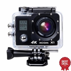 Xcom X1 Action Camera 4k Ultra Hd 16mp Wifi Putih Gratis Battery 900 Mah Tokopedia