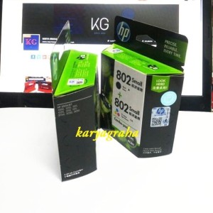 Tinta Hp 802 Black Color Tokopedia