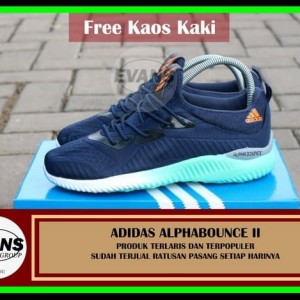 Sepatu Adidas Alphabounce Men New Sport Running Tokopedia