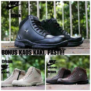 Sepatu Safety Boot Cream Tokopedia