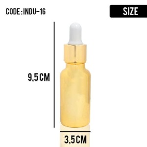 Botol Kosmetik Serum Gold 20 Ml Indu 16 Tokopedia