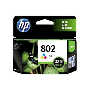 Tinta Cartridge Hp 802 Color Original Tokopedia