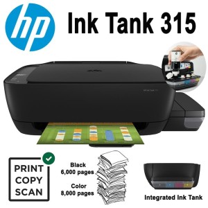 Hp Ink Tank 315 Z4b04a Printer Tokopedia
