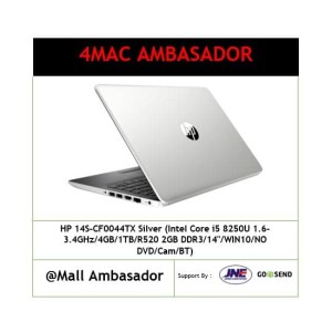 Hp 14s Cf0044tx Silver Tokopedia