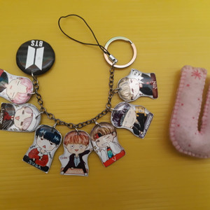 Gantungan Kunci Atau Hp Full Member Bts Tokopedia