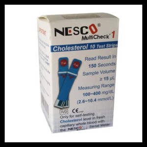 Strip Refil Kolesterol Nesco N Harga Promo Tokopedia