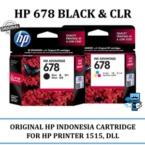 Tinta Hp 678 Black Tokopedia