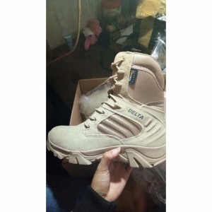 Sepatu Delta Force Tan Tokopedia