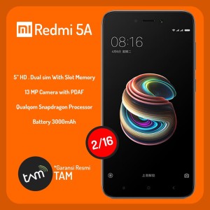 Xiaomi Redmi 5a Garansi Resmi Tam Tokopedia