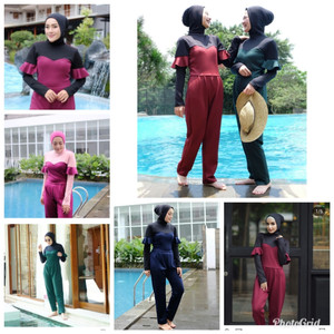 Baju Renang Muslimah Adelle Tokopedia