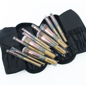 Kuas Kosmetik Make Up Cosmetic Make Up Brush 11 Set With Pouch Tokopedia