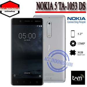 Nokia 5 Ta 1053 Ds 3gb Tokopedia