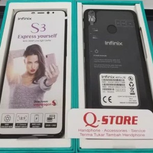 Infinix Hot S3 Ram 4 Gb Internal 64 Gb Snapdragon Processor Infinity Screen 20mp Selfie Camera Baru Garansi Resmi Tokopedia