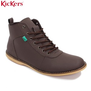 Sepatu Casual Kickers Brown Tokopedia