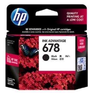 Tinta Hp 678 Black Tokopedia