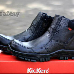 Kickers Boots Safety Sepatu Kerja Lapangan Pria Tokopedia