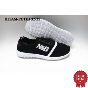 Sepatu N B Putih 28 35 Bisa Untuk Sekolah Kuliah Jalan Jalan Tokopedia