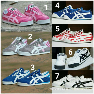 Sepatu Asics Onitsuka Tiger Slop Kids Anak Casual Kets Sneakers Tokopedia