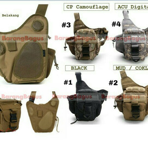 Tas Selempang Kamera Army 249 Multifungsi Outdoor Tactical Pria Wanita Tokopedia