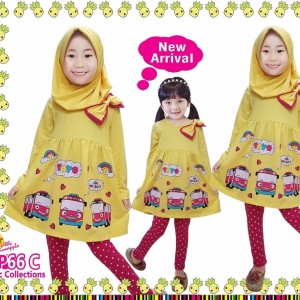 Setelan Baju Muslim Little Penapple 66 Size 2 S D 12 Tokopedia