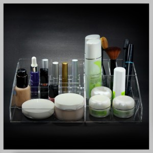 Termurah Kosmetik Organizer Rak Make Up Rak Kosmetik Kayu Tokopedia