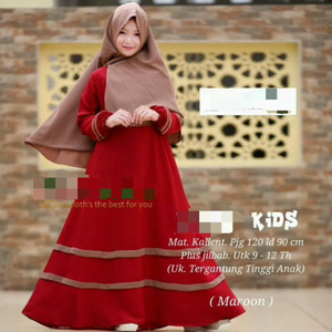 Baju Hijab Anak Perempuan Gamis Anak Tokopedia