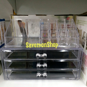 Tempat Kosmetik Akrilik Acrylic Box Brush Tokopedia