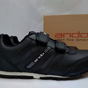 Sepatu Anak Perempuan Kets Ando Lindsey Hitam Pink Tokopedia