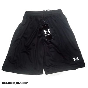 Celana Bola Fitness Futsal Running Ua Hitam Tokopedia