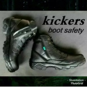 Sepatu Kickers Boots Safety Porsh Delta Tokopedia