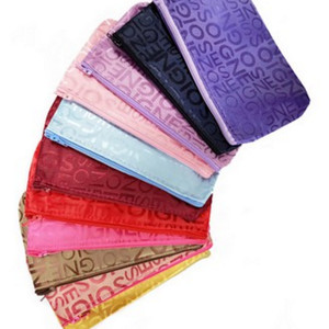 Tas Kosmetik Korea Motif Abjad Korean Cosmetic Bag Terlaris Tokopedia