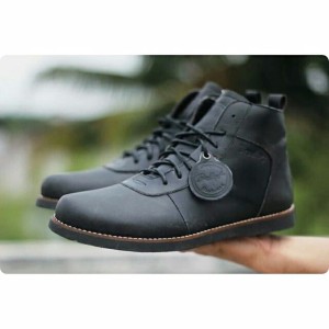 Bradleys Anubis Hitam Sepatu Casual Boots Pria Tokopedia