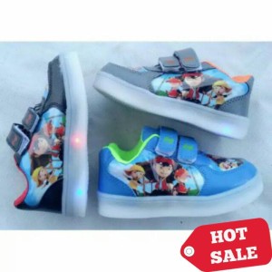 Sepatu Led Anak Boboiboy Sepatu Lampu Sepatu Anak Laki2 Tokopedia
