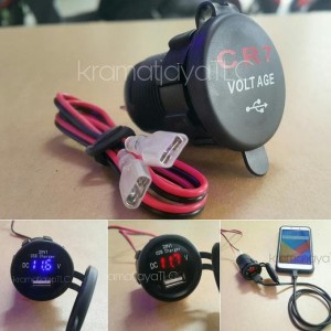 Voltmeter Charger Hp Dimotor New Model Tokopedia