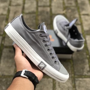 Sepatu Converse Undefeated Low Grey Premium Murah Tokopedia