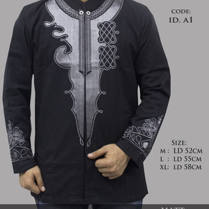Baju Koko Black Panther Tokopedia